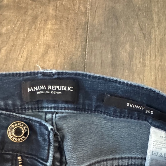 Banana Republic Dark Blue Skinny Jeans - Picture 2 of 3